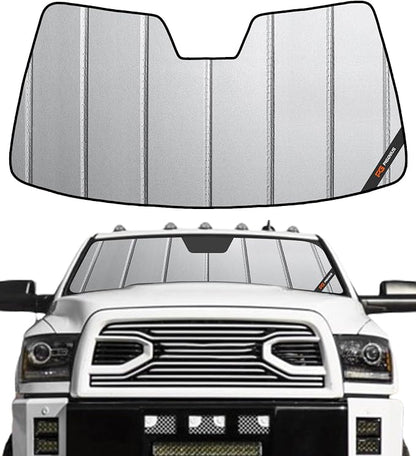 Pigenius Windshield Sunshade for Dodge Ram 2500/3500 2010-2018 Front Window Shade - Safeguard by Pigenius