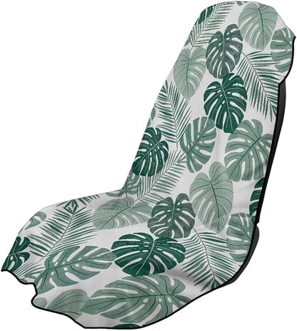 SEANATIVE Seat Cover Towel, Sweat Carseat Protector, Tropical Leaf Car Towel Cushion Cover Perfect for Car Truck SUV Seat, Great for Surfing Yoga Gym Workout by SEANATIVE