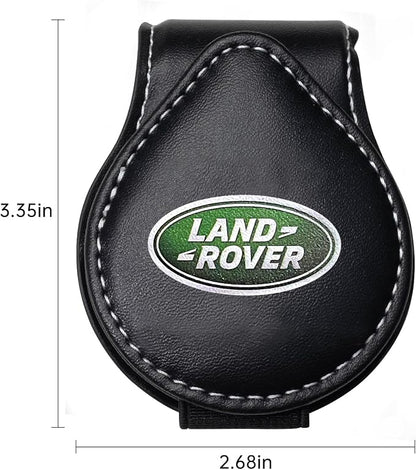 Car Sunglass Holder, Eyeglass Holder Fit Land Rover Discovery Range Rover Sport Defender Land Cruiser LR2 3 4, Sunglass Hanger Mount for Car Sun Visor, Interior Accessories, Black - Image 4