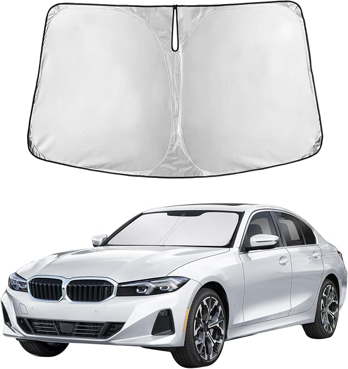 Autovir Windshield Sun Shade Fit for 2013-2016 2017 2018 Nissan Altima | Sunshade, Front Car Window Shades Sun Visor, Blocks UV Rays & Heat, Car Accessories by Autovir