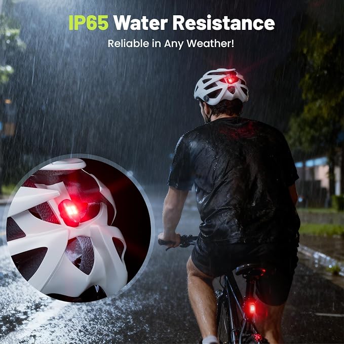 Wireless LED Lights for Car 4PCS, Interior Car Lights with Remote, USB-C Charging Strobe Lights, 80H Battery 8 RGB Colors IP65 Waterproof Ambient Lighting Car Accessories for Trucks Motorcycles Bike - Image 7