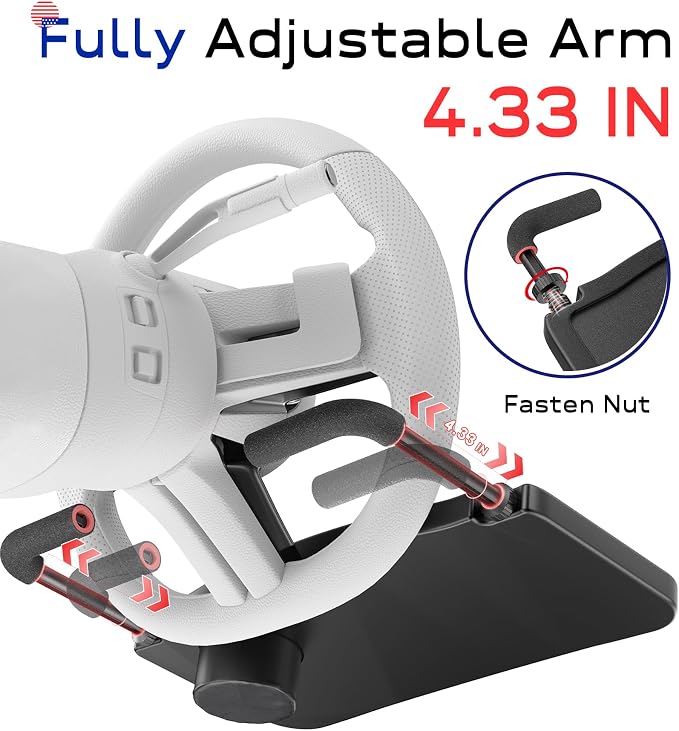 Car Steering Wheel Tray for Drivers Steering Wheel Tray for Dining, Mobile Office & Travel Food with Cup Holder, Scratch-Free EVA Hook Covers, 2-in-1 Desk Table for Car - Black - Image 3