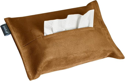 pack all Microsuede Car Tissue Holder, Compact Napkin Dispenser | Keeps Tissues & Wipes Within Reach, Space-Saving, View-Friendly, Adjustable Strap, Fits Sun Visors & Seat Backs, Mocha Brown - Image 7