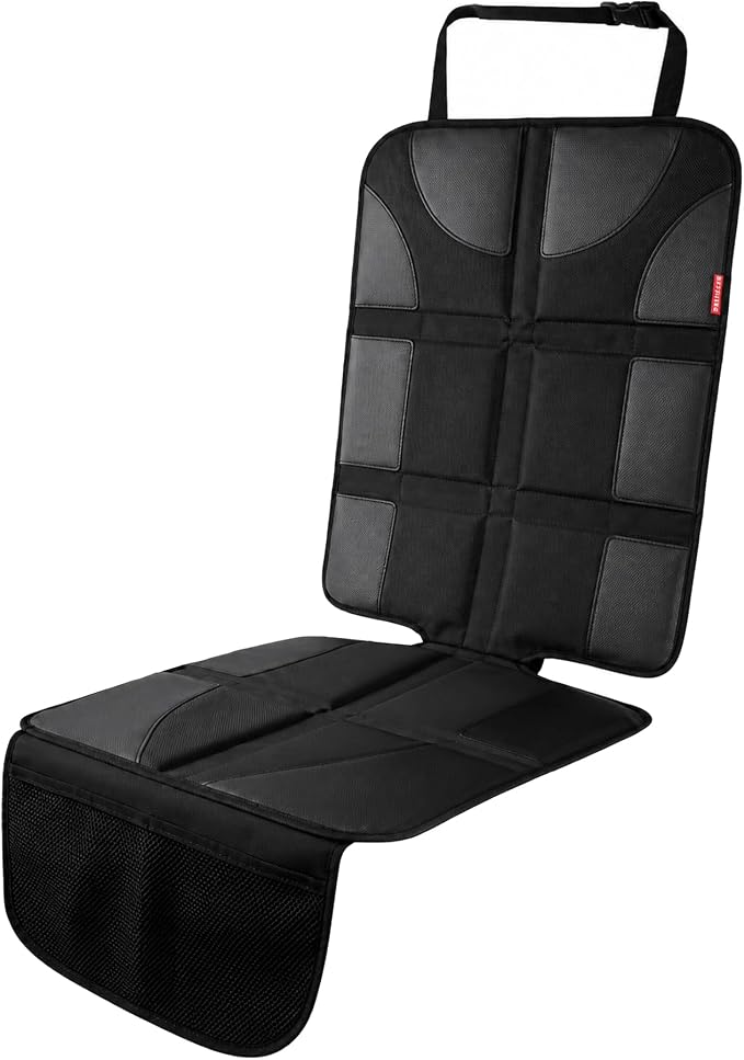 Autobase Car Seat Protector for Child Car Seat | Largest and Thickest Waterproof Backseat Protector for Kids and Pets | Heavy-Duty Non-Slip Rubber Padded Backing (Black, XL – 1 Pack) - Image 8