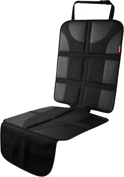 Autobase Car Seat Protector for Child Car Seat | Largest and Thickest Waterproof Backseat Protector for Kids and Pets | Heavy-Duty Non-Slip Rubber Padded Backing (Black, XL – 1 Pack) - Image 8