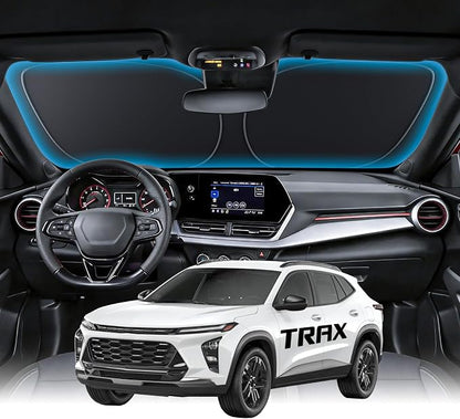 Wigoo for Chevrolet Trax 2024-2026 Sunshade, Keeps Cool | Custom Fit, Cooling Tech Fabric, Foldable Heat-Blocking Sunshade with Storage Bag, for Chevrolet Trax (2024-2026) by wigoo