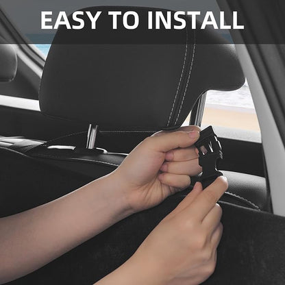 Waterproof Car Seat Cover Bench Black Full Size Universal Fits Car Sweat Towel for Trucks SUV Van Rear Car Seat Protector Protector Cloth Seats Pack of 1 - Image 6