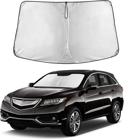 Autovir Windshield Sun Shade Fit for 2013-2016 2017 2018 Acura RDX | Sunshade, Front Car Window Shades Sun Visor, Blocks UV Rays & Heat, Car Accessories by Autovir