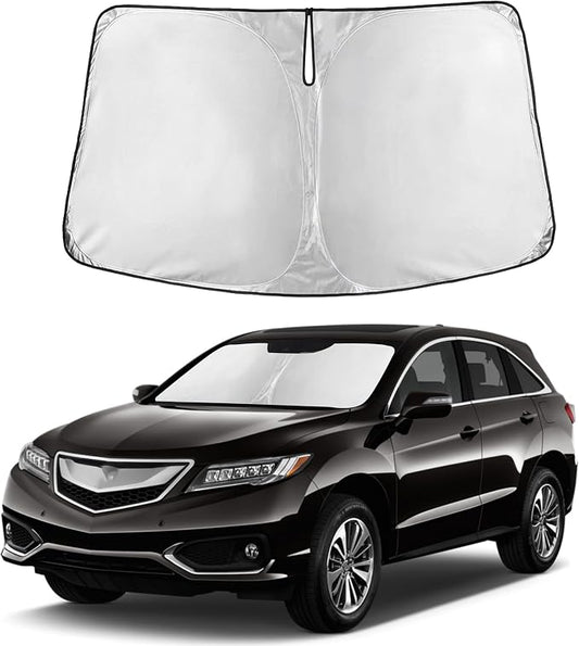 Autovir Windshield Sun Shade Fit for 2013-2016 2017 2018 Acura RDX | Sunshade, Front Car Window Shades Sun Visor, Blocks UV Rays & Heat, Car Accessories by Autovir