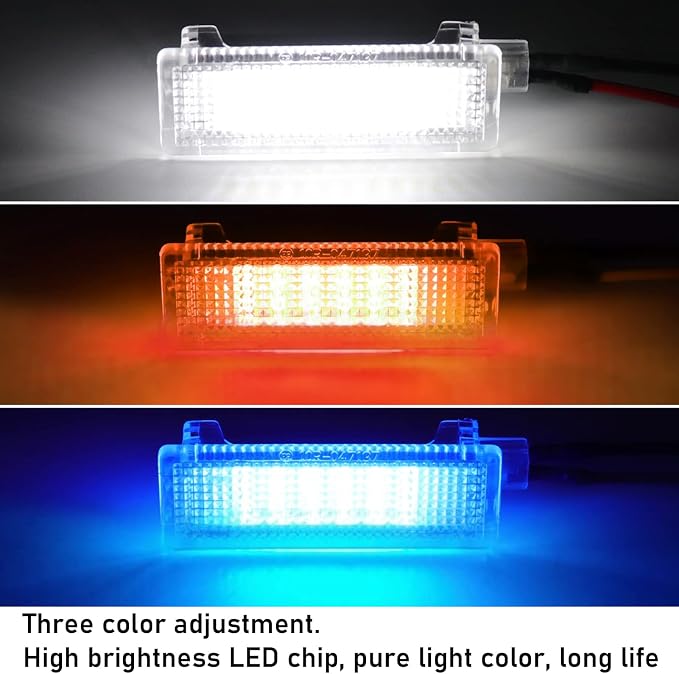 Jaronx for BMW LED Footwell Ambient Light 3' F30, 4' F32, X3 F25, X4 F26 | 5' F10, 7' F01, 1' F20, 2' F22, Under Dash Ambient Lights Interior LED Atmosphere Lighting - Image 7