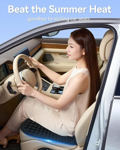 Cooling Ice Car Seat Cushion for Long Driving, Super Cold Car Cushion, Gel Seat Cushion Keep Cool for Long Car Rides - Image 7