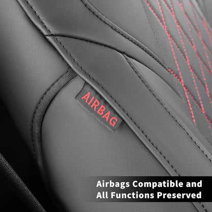 coverdream Custom Seat Covers for 2023-2026 Honda CR-V,Premium Faux Leather Car Seat Cover Set,Full Set Waterproof SUV Seat Protector,Armrest Covers Included - Image 7