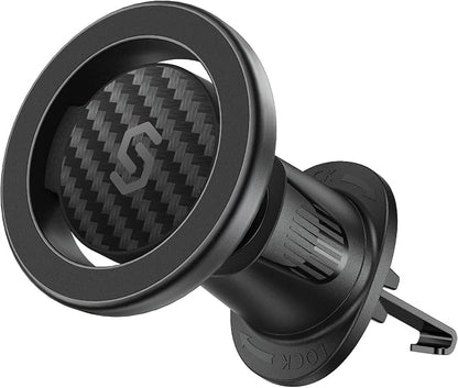 SYNCWIRE for MagSafe Car Mount, Flexible Rotation Magnetic Phone Holder for Car Vent, Hands Free Car Air Vent Phone Holder Clip Universal Compatible with iPhone 17 16 15 14 13 12 Pro Max Plus | 360° Rotation, Super Strong Magnets, Car Vent Phone Mount ... by SYNCWIRE
