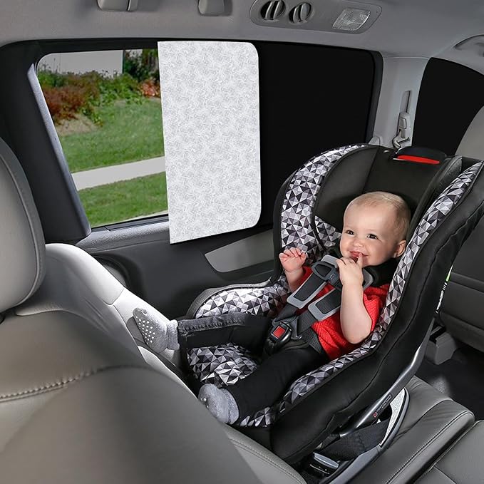 ZATOOTO Magnetic Car Window Shade for Side Window Car Privacy Curtains 4pcs | Full Blackout, UV‑Block, Heat Insulation, Metal Frame Fit, For Naps, Camping, Travel, Baby Safety, and Daily Use - Image 5