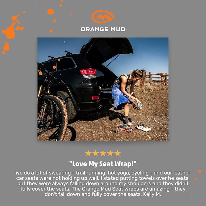 Transition & Seat Wrap V2.0 Blue Car Seat Cover Towel | Waterproof cover, changing kilt, quick-dry towel, secure fit for athletes runners cyclists triathletes - Image 6