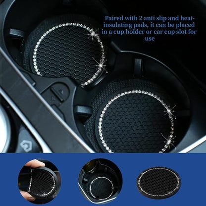Car Cup Holder Expander，VIVURA 2-in-1 Multifunctional Car Cup Holder, Dual Cup Storage, Compatible with Hydro Flask, Yeti, Nalgene, 32/40 oz Large Bottle Drink Cups - Image 6