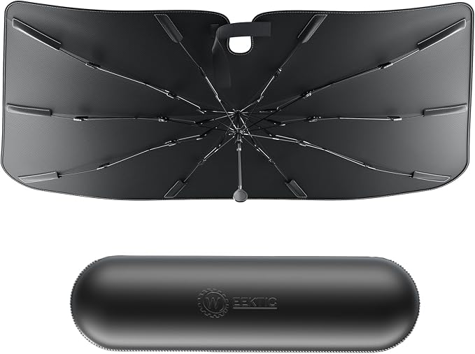 Weektic Windshield Sun Shade Umbrella for Subaru Outback & Crosstrek 2026 2025 2024-2012, Double Thickened Ice Crystal Coating, Sun & Heat Protection, Keep Vehicle Cool & Protect Interior by Weektic