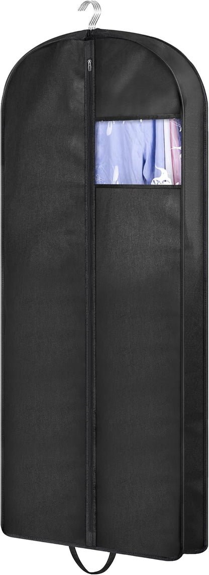 KIMBORA 54" Garment Bag for Travel, Gusseted Suit Bags for Men With Handle Garment Bags for Hanging Clothes Storage Suit Cover for Dress, Coats, Jackets, Shirts by KIMBORA