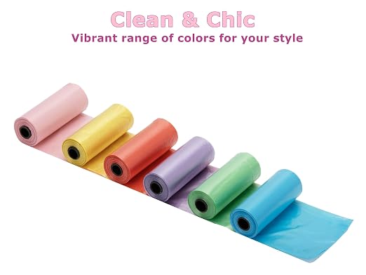 Ginsco 0.8 Gallons Disposable Trash Bags for Mini Car Trash Can, Portable Small Car Garbage Bags, Cars Accessories, Mini Trash Bags, Plastic Trash Bag for Cars/Home/Office (4 Rolls/60 Counts) Pink - Image 4