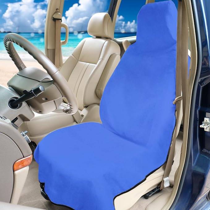 Waterproof Car Seat Cover Towel | Sweat-proof, Universal Fit for SUV & Truck, For Gym, Yoga, Pets, Workout, Beach, Microfiber Fabric, Machine Washable - Image 2