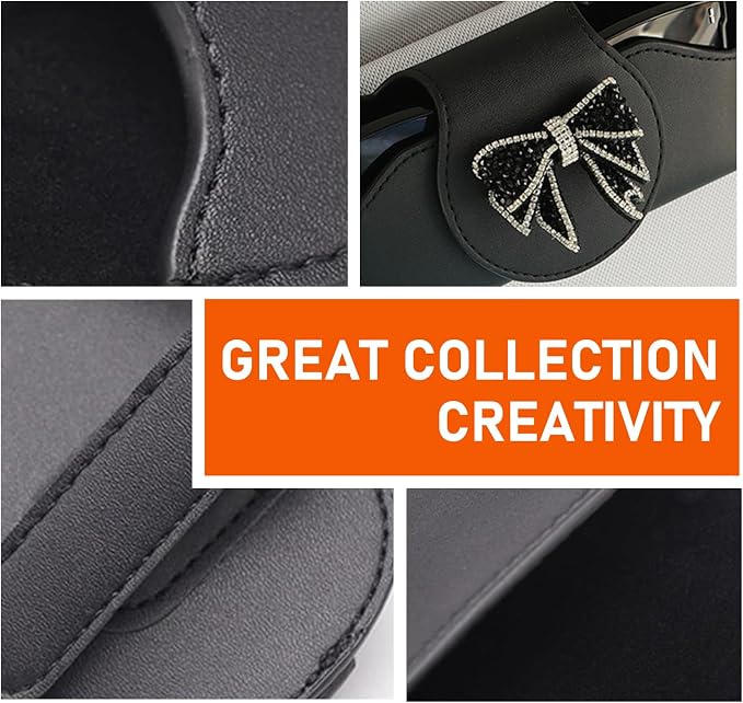 Sunglass Holder for Car Visor, Scratch-resistant Sunglasses Storage Holder, Sun Visor Storage Box Accessory - Image 6
