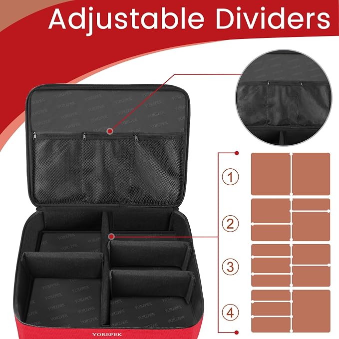 YOREPEK Golf Gifts for Men, 2 Layer Golf Trunk Organizer for 2 Pair Shoes | Waterproof Car Trunk Locker with Separate Ventilated Compartment for Balls, Tees, Clothes, Gloves, Birthday Gifts for Golfers - Image 9