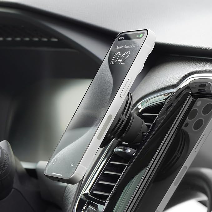 iOttie Velox Qi2 Mini Wireless Charging Car Mount - MagSafe Compatible Air Vent Phone Mount with 15W Charging for Qi2-enabled Smartphones Including iPhone 12,13,14,15,16 and 17. Car Charger Included. - Image 7
