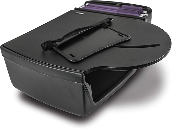 AutoExec AE-RMCD-PI-BT Roadmaster Car Desk for Your Vehicle Workstation and Mobile Office, Black with 400 watt Power Inverter | Vehicle Workstation, Mobile Office, 400 Watt Power Inverter - Image 3