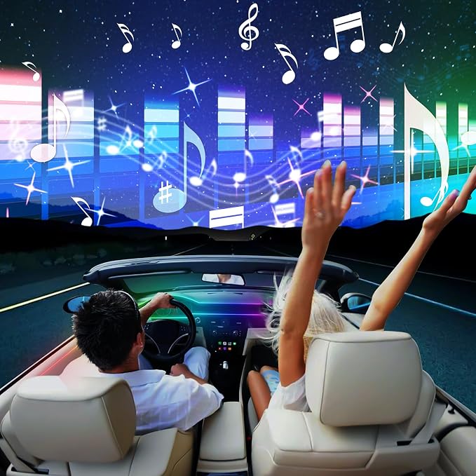 Dreamcolor Acrylic Interior Car LED Strip Light 43-inch, which fit for dreamcolor Main Controller Connects and sub-Controller kit (not Including), Not Applicable dreamcolor 1 Lights - Image 5