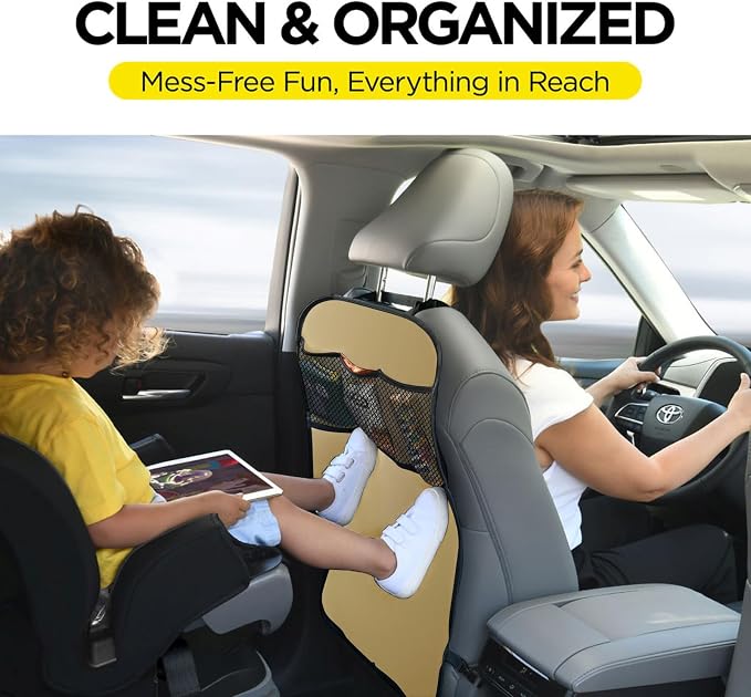 lebogner Back Seat Kick Mats (Beige) - Image 4