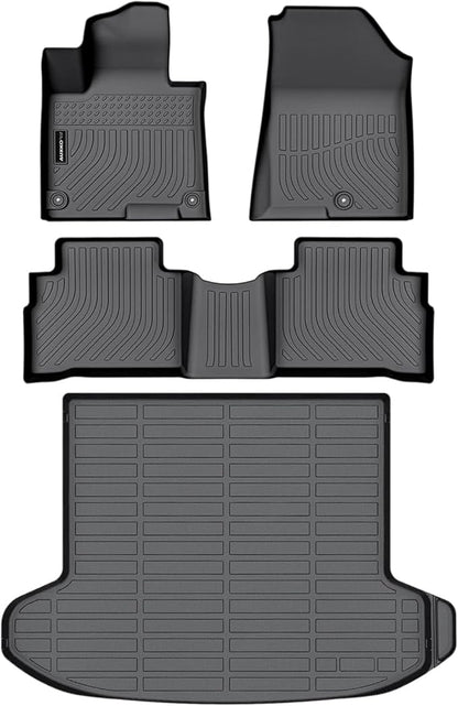 AUXKO All Weather Floor Mats Cargo Mat for Kia Sportage Gasoline 2023-2025 | Not Hybrid,High Wall,All-Weather,All Season,Odorless,Rain&Salt Resistant,TPE Material,Accessories,Pet Friendly by AUXKO