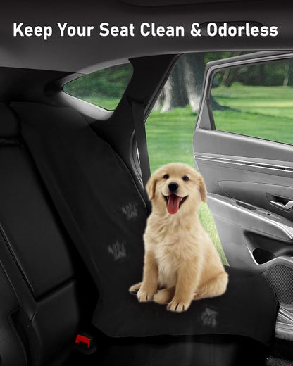 BELINOUS Waterproof Towel Car Seat Cover After Gym, Universal Front Seats Car Seat Towel Fit for Post Workout & Swim, Non-Slip Sweat Towel Seat Covers for Car, SUV & Truck (Black, 1 Pack) - Image 6