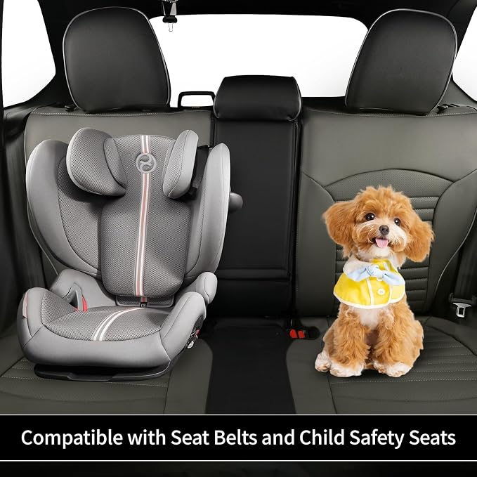 EKR Car Seat Covers for Subaru Forester 2009-2013,Leatherette Full Set | Custom Fit for Subaru Forester 2009-2013(Rear W/Cup Holder),Glove-Like Fit,Airbag Compatible,Faux Leather (Black/Gray) - Image 8