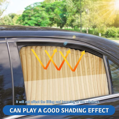 ZATOOTO Magnetic Car Window Covers for Privacy Baby Sun Shades | UV‑Block, Heat Insulation, Strong Magnets For Easy Install On Steel Frames, Camping, Sleeping,Travel, Baby Safety - Image 2