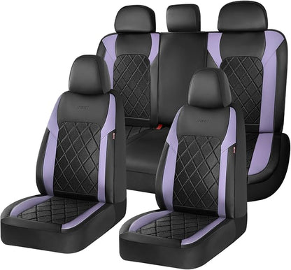 Coverado Car Seat Covers, Seat Covers Full Set, 5 Seats Automotive Seat Cover, Mesh Breathable Seat Protectors, Universal Fit for Most Cars by COVERADOAUTO