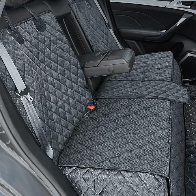ANOSOSPECIAL Dog Car Seat Cover for Back Seat Cover,Non Stick Fur Rear Seat Protector for Pet,Nonslip Waterproof Durable Universal Fit Interior Backseat Covers for Auto Van SUV by ANOSOSPECIAL