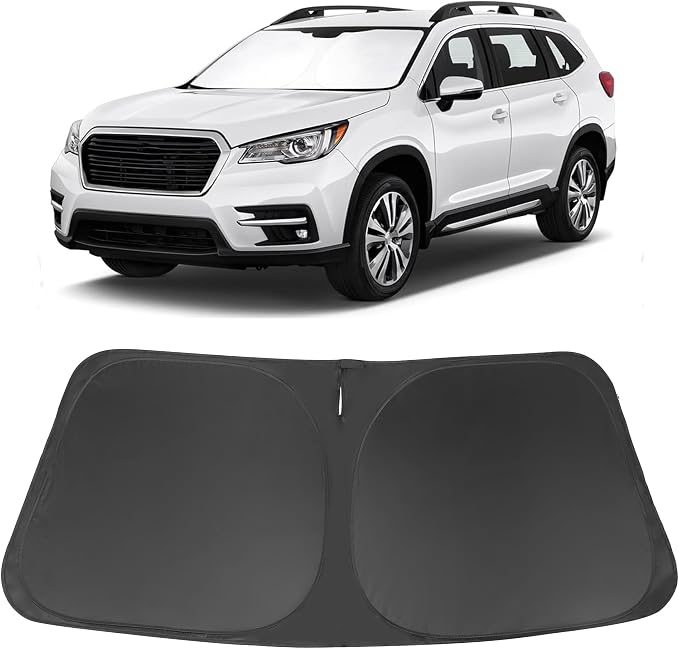Windshield Sun Shade for 2019-2026 S-ubaru Ascent Accessories | Full covered for windshield, Foldable & Durable, Block UV Rays, Reduce Heat, Easy to install, Keep Car Cooler by LHFLIVE