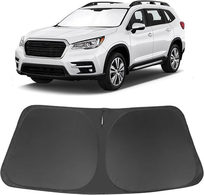 Windshield Sun Shade for 2019-2026 S-ubaru Ascent Accessories | Full covered for windshield, Foldable & Durable, Block UV Rays, Reduce Heat, Easy to install, Keep Car Cooler by LHFLIVE