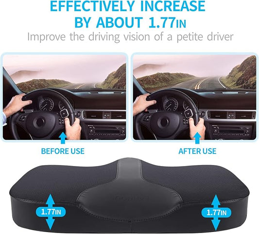 Car Seat Cushion, Comfort Memory Foam Seat Cushion for Driving - Image 2