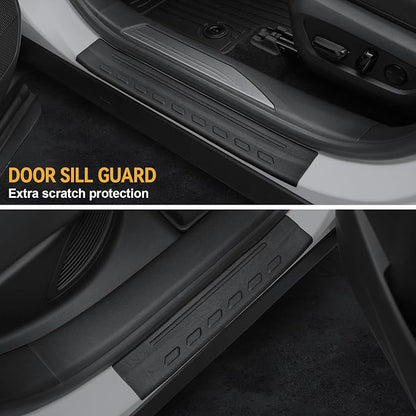 Floor Mats for 2023-2026 Lexus RX350/RX350H/RX500H Accessories | Full-Coverage Mats Set with Integrated Cargo Liner & Backrest Mat, Odorless & Durable, All-Weather Protection, 3D Laser Fit - Image 7