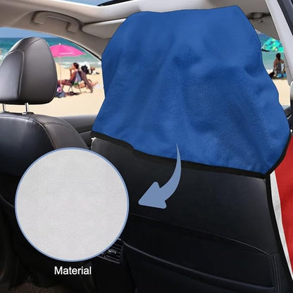 SEANATIVE Puerto Rico Flag Towel Seat Covers for Cars - Quick-Dry Sweat Towels for Gym, Hiking & Beach with Anti-Scratch Design (Machine Washable, Universal Fit) - Image 6