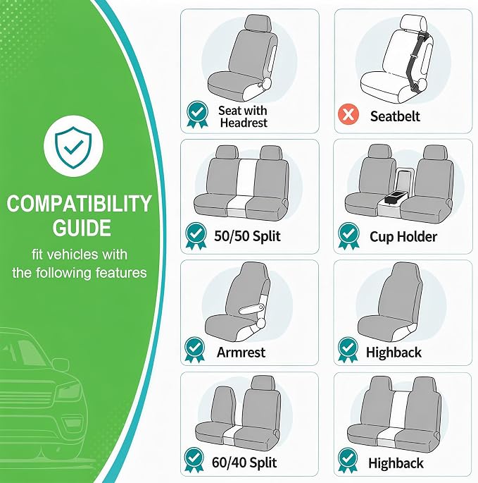 Car Seat Cover Towel, Universal Fit Front Soft Seat Waterproof Absorbent | Non Slip Soft Waterproof Absorbent instantly Sweat Protector, for Gym Workout, Swimming, Beach, Soccer, Pet travel - Image 8