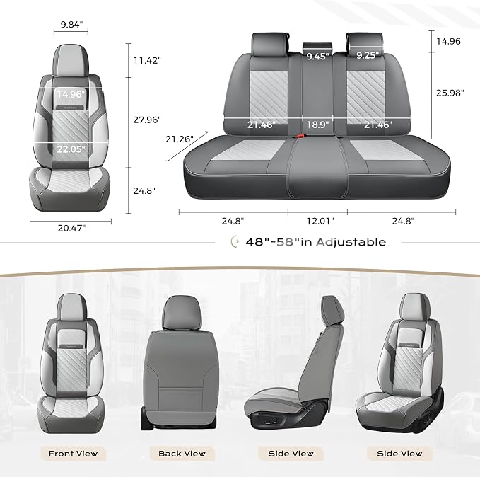 Coverado Car Seat Covers Front Set - Image 4