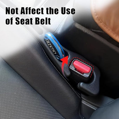 Car Seat Gap Filler Organizer 2 PCS Black Universal Seat Gap Plug Blocker Anti-Drop Console Catcher Phone Keys Storage for Car Truck SUV Auto Accessories Style1 - Image 5