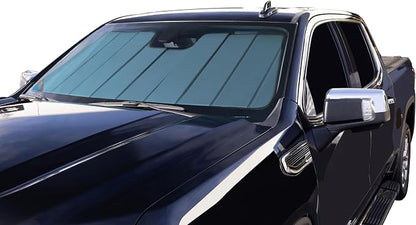 Covercraft UVS100 Windshield Sunshade for 2014-2021 Toyota Tundra | Custom fit for your vehicle's windshield. Helps reduce heat, block UV rays and folds for easy storage. - Image 2