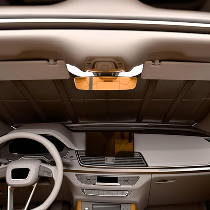 Autotech Park Foldable Sunshade Compatible with 2007-2021 Toyota Tundra, Sunshade with Metal Reinforced Structure, Maintain Cool Interior and Save Space - Image 6