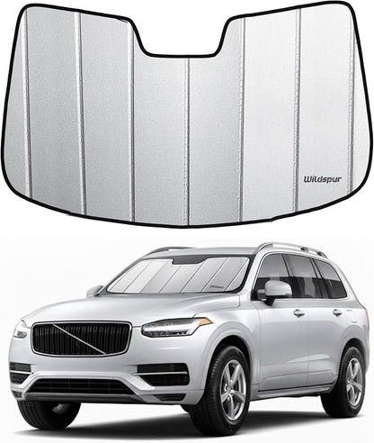 Custom Fit 2016-2026 XC90 Windshield Sun Shade for Volvo XC90 2016 2017 2018 2019 2020 2021 2022 2023 2024 2025 2026 Automotive Car Front Window Sunscreen Sunshade by Unknown