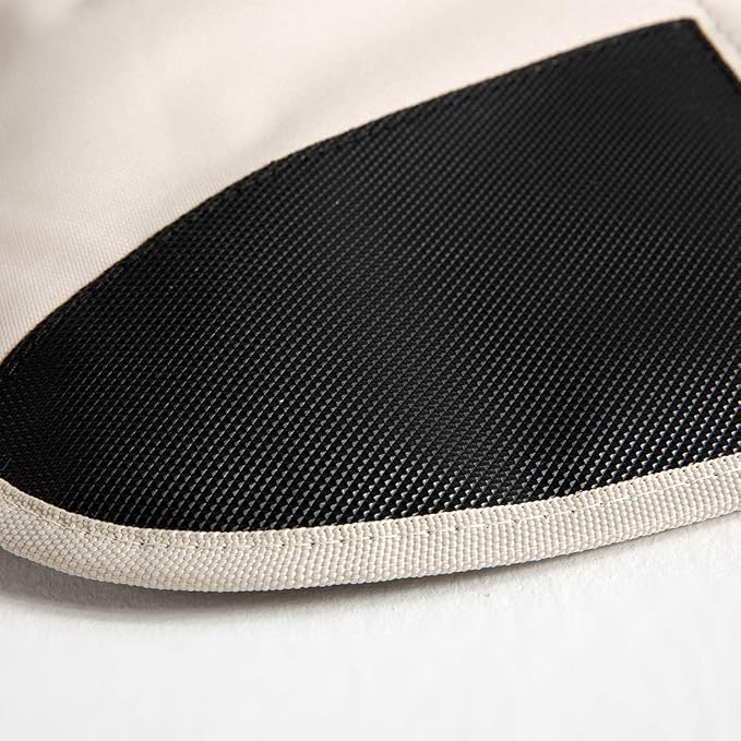 funbliss car seat Protector for Child car seat Beige Thick Padding Carseat Kick Mat with Organizer Pockets,Waterproof 600D Fabric,Vehicle Dog Cover Pad for SUV Sedan Leather Seats - Image 5