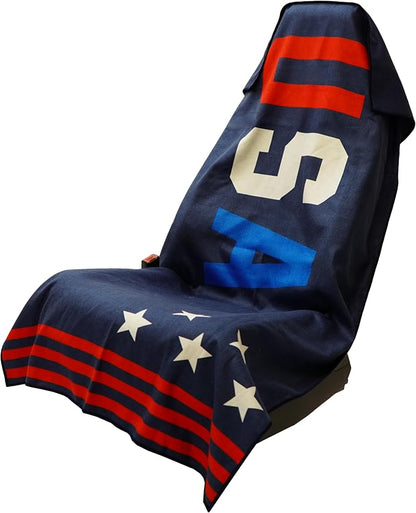 Sprints Athletic Running Towel, Full-Sized, Car Seat Cover - Performance Microfiber (USA) by Sprints