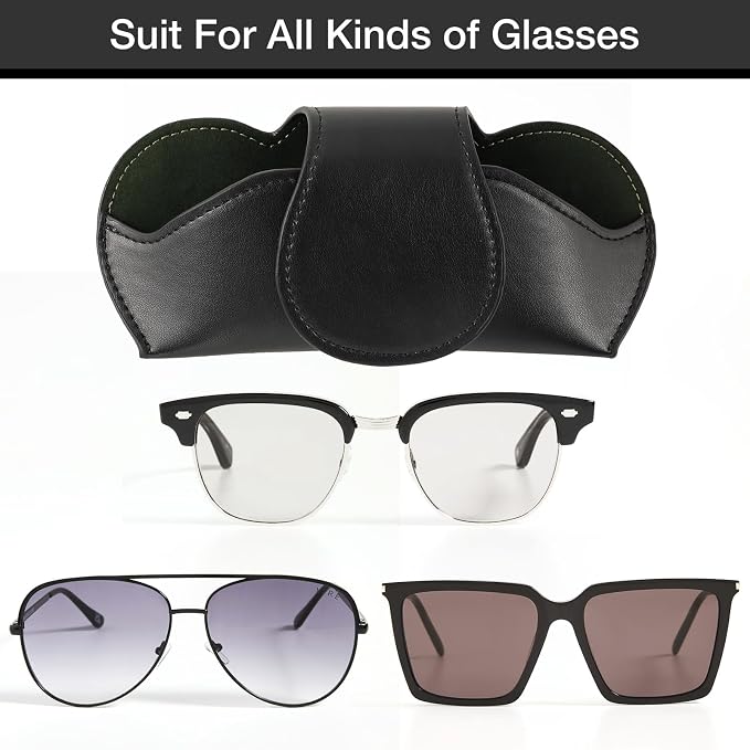 KINIVA Sunglass Clip & Holder, Magnetic Glasses Case for Car Organizer - Image 7
